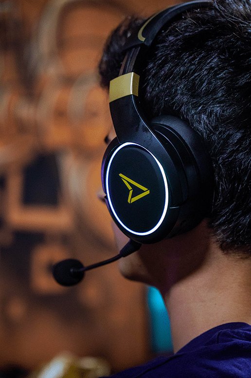 EAN 3760352735452 - Lexip Metaltech Auriculares Inalámbrico y alámbrico Diadema Juego Negro, Oro imagen 3