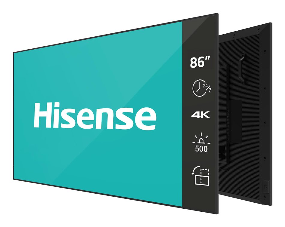 EAN 6973172944325 - Hisense 86DM66D pantalla de señalización Pizarra de caballete digital 2,18 m (86") Wifi 500 cd / m² Full  imagen 1