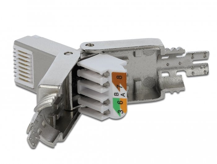 Delock Rj45 Macho Cat.6a Stp Sin Herramientas