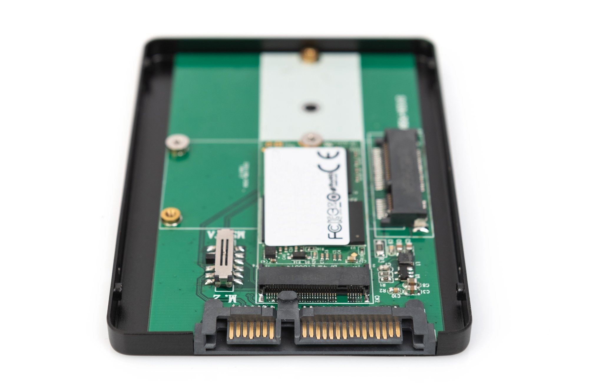 Digitus Da-71118 Caja Para Disco Duro Externo 2.5" Caja Externa Para Unidad De Estado Sólido (Ssd) Negro
