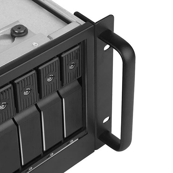 Silverstone  Sst-Rm41-H08, Chasis Servidor Con Factor De Forma 4u, 5 X 3,5Cambiables En Caliente Y 3 X 5,25