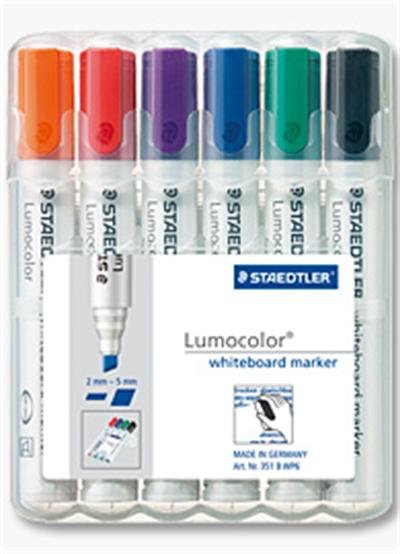 Staedtler Rotulador Para Pizarra Blanca Lumocolor Caja 6uds