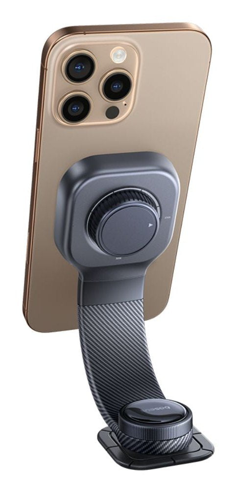 Os-Primetrip C03 Magnetic Car Mount (Stick-On Type  Cosmic Black)