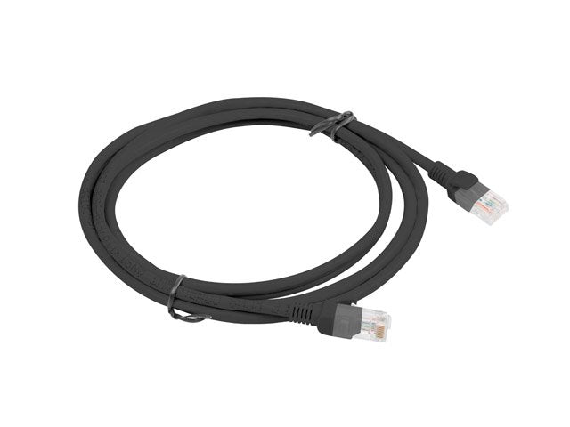 EAN 5901969406924 - Lanberg PCU6-10CC-0200-BK cable de red Negro 2 m Cat5e U/UTP (UTP) imagen 2