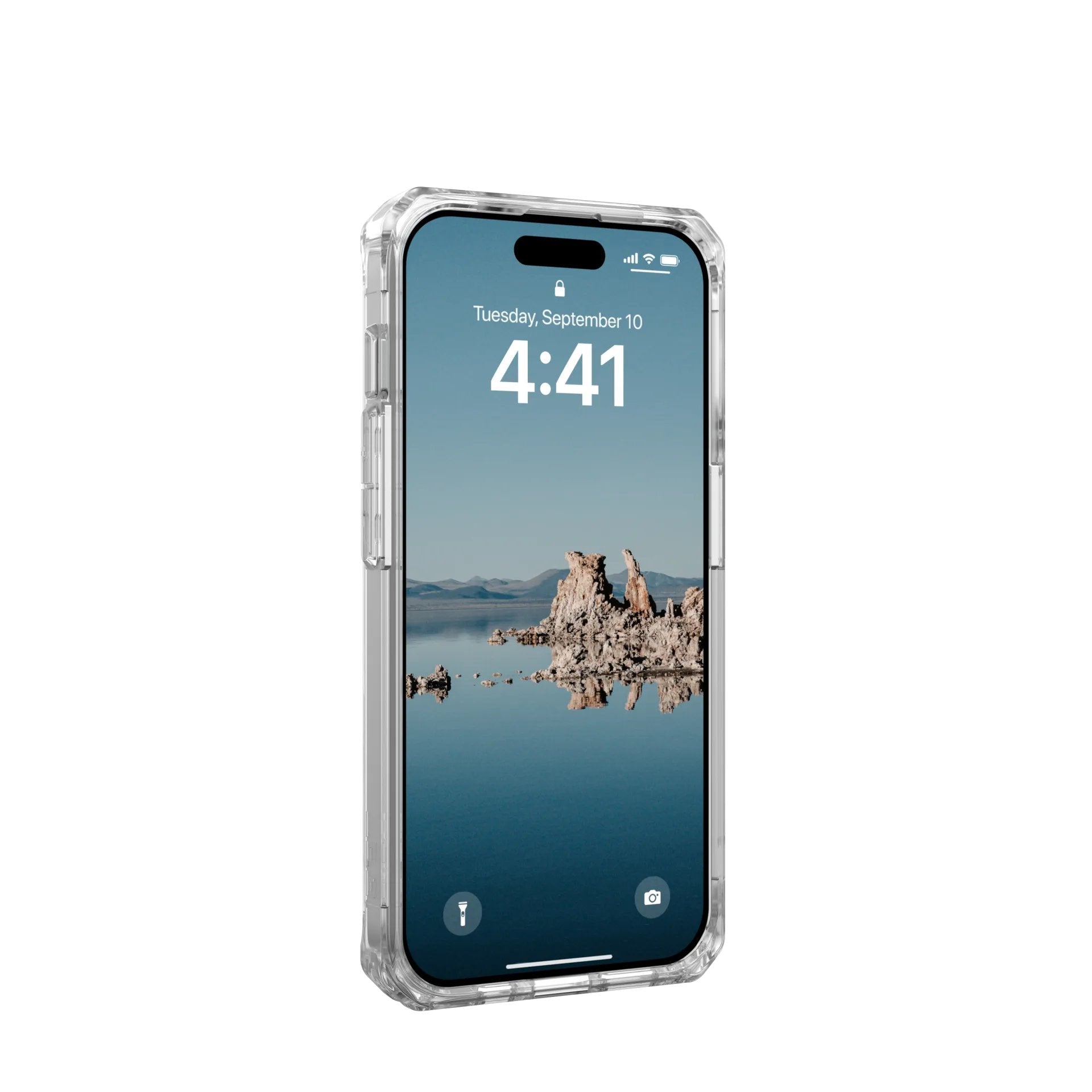 Urban Armor Gear 114286114381 Funda Para Iphone 15 Pro  15,5 Cm (6.1") Oro, Transparente