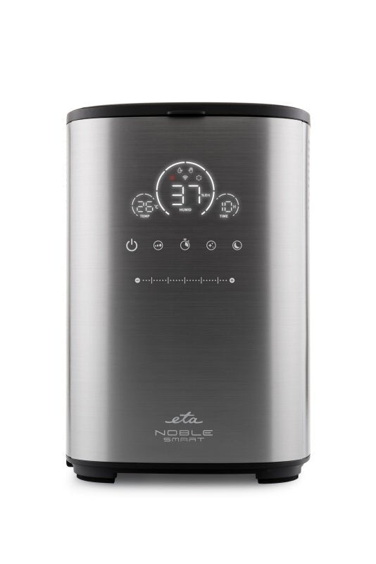 Humidificador Inteligente Eta Eta562990000 Noble Con Función De Purificación E Ionización Del Aire, Para Habitaciones De Hasta 50 M³.