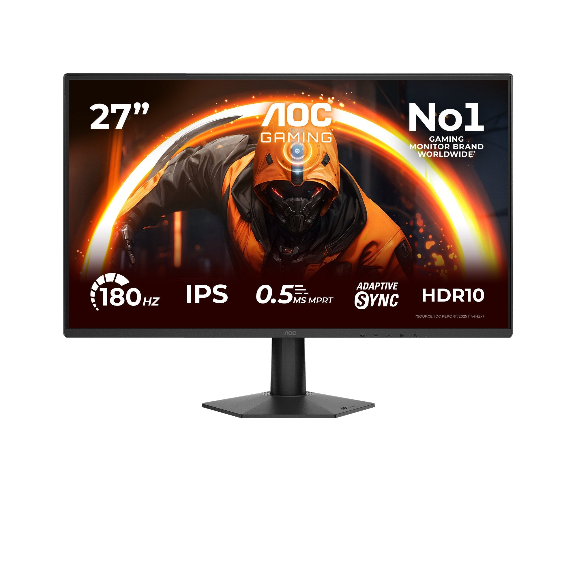 Monitor Led Gaming Aoc Gaming 27g50f  27" 1920 X 1080 Full Hd @ 144 Hz Ips 1500:1 0.5 Ms Hdmi Displayport
