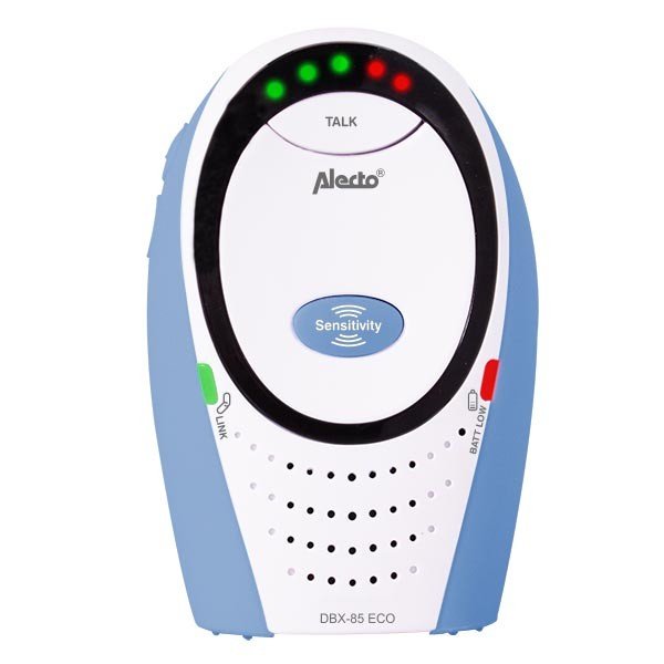 Alecto Dect Babyphone Mit Full Eco-Modus Ohne Kamera Blau