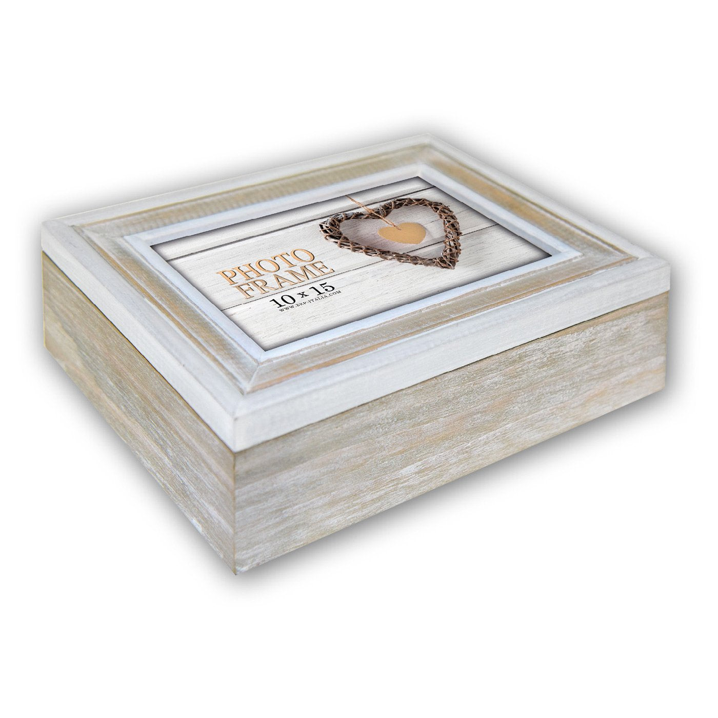 EAN 8020912052869 - ZEP EZ555 caja de almacenaje Rectangular MDF, Madera Blanco, Madera imagen 1