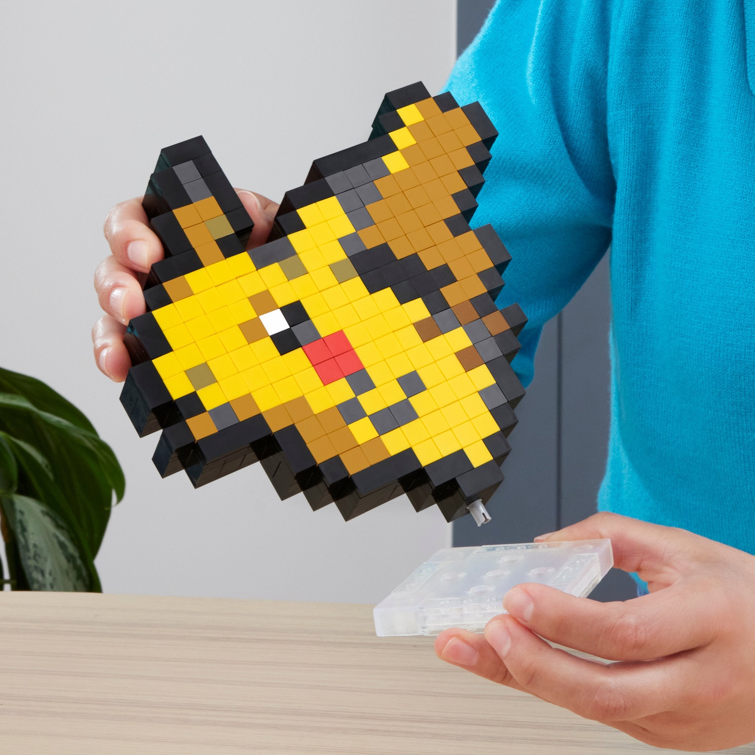Mattel Mega Pokémon Pikachu Pixel Art, Juguete De Construcción Hth74