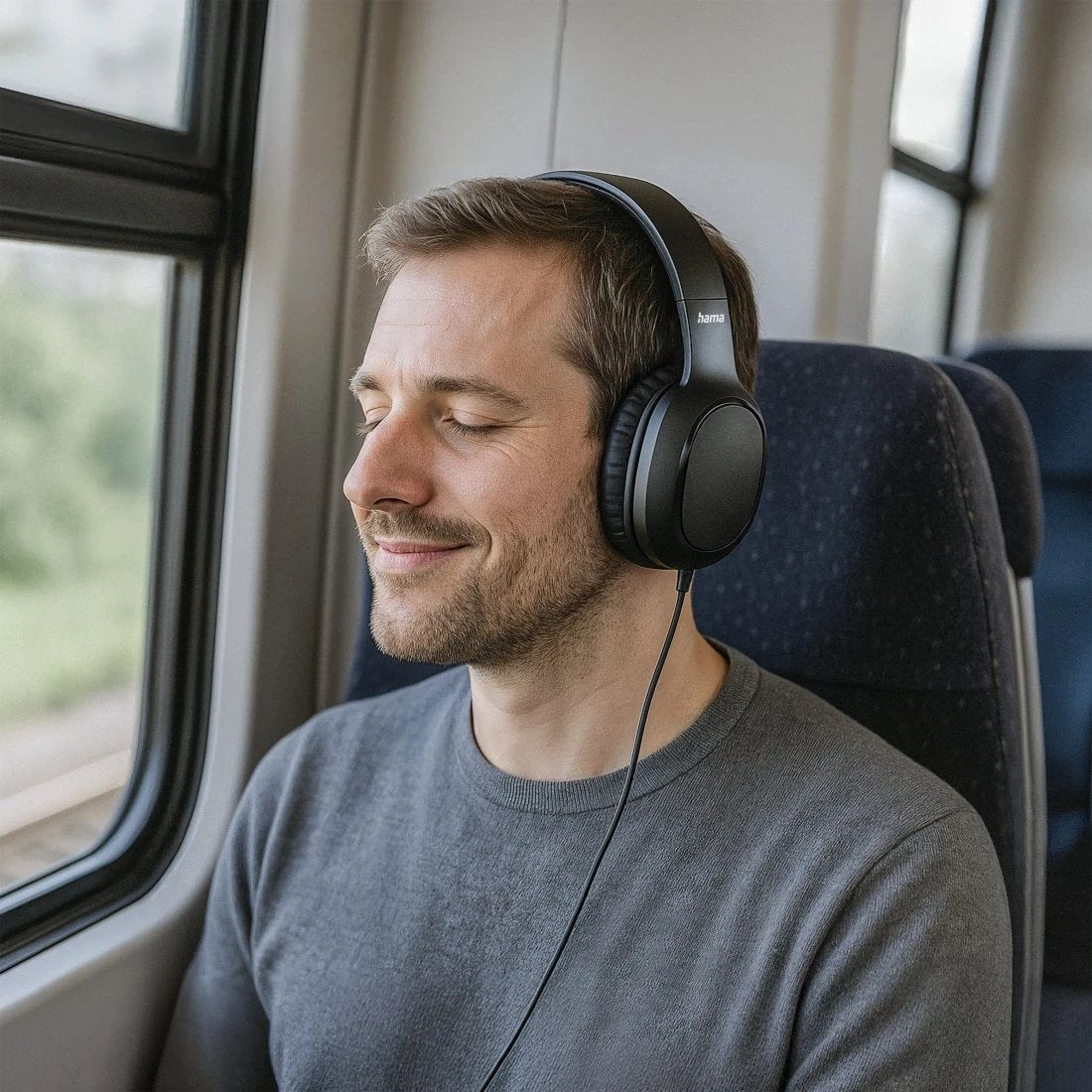 Sluchawki Nauszne Fun C Z Mikrofonem Czarne