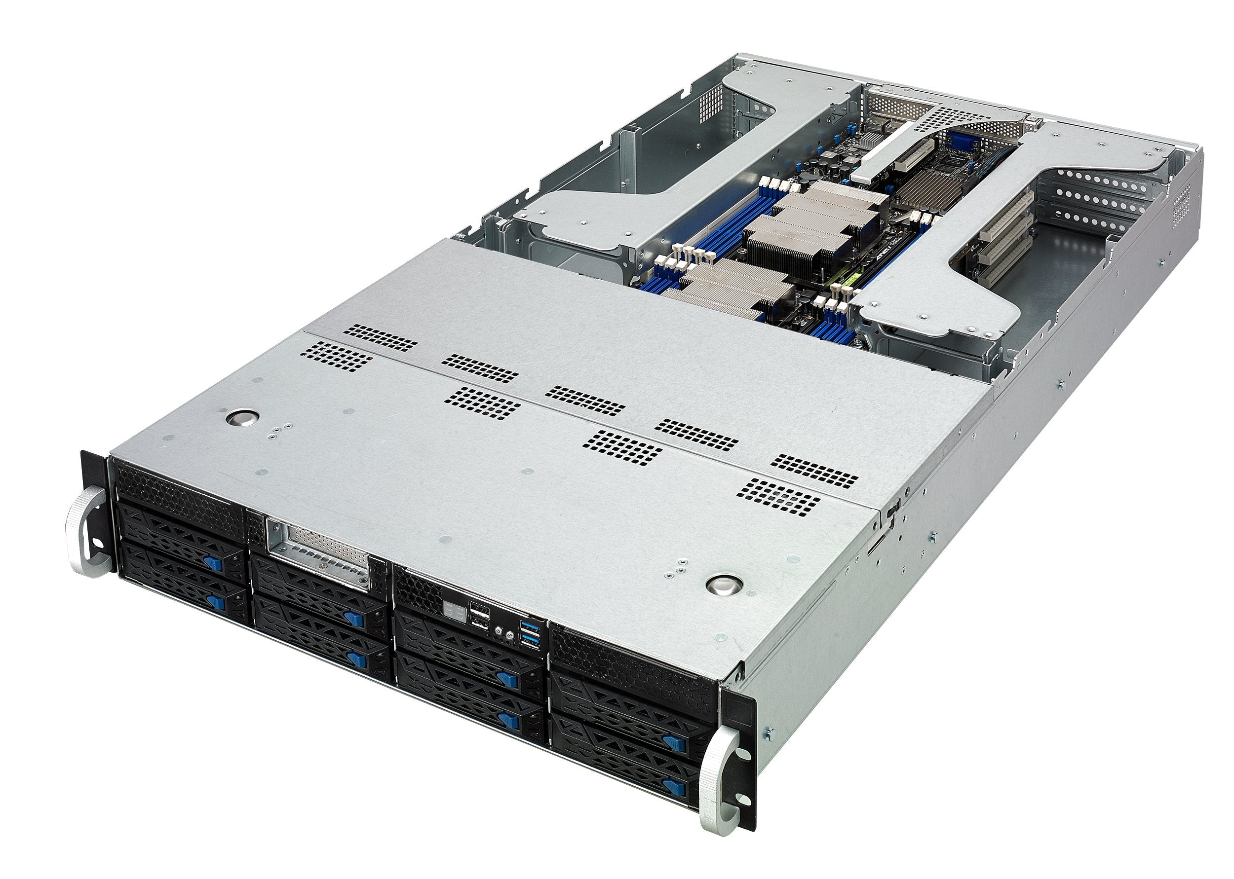 Servidor Asus Esc4000 G4/2200w Lga3647/ C621/ Aspeed Ast2500/ Vga/ 2u