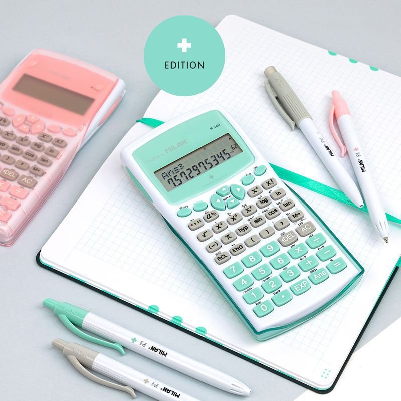 Calculadora Científica Milan M240 Rosa