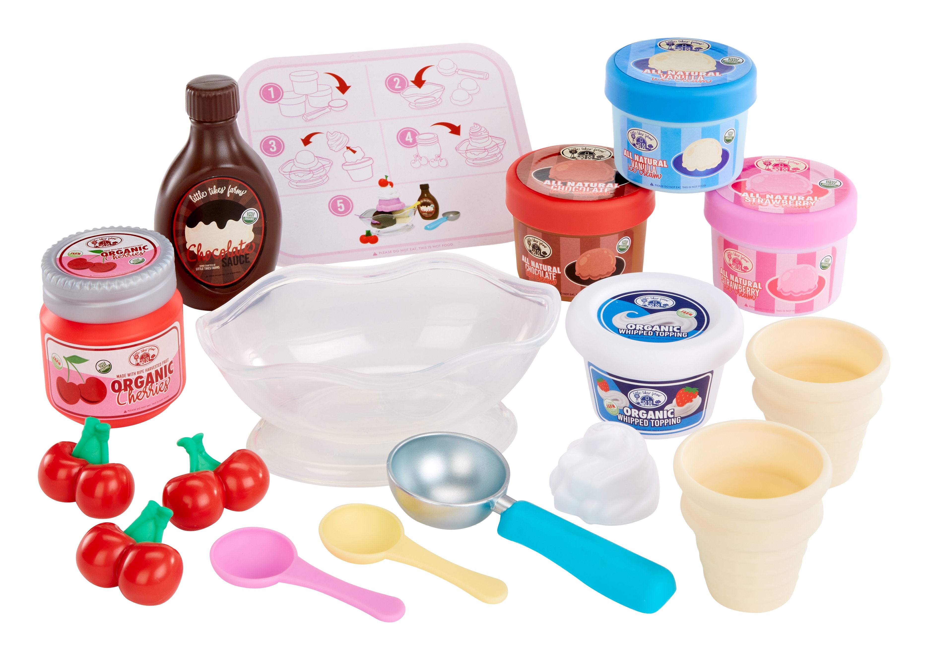 EAN 0050743639661 - Little Tikes Creative Chefs Ice Cream Kit imagen 1