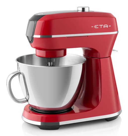 Robot Cocina Eta Eta204390020  Storio Ii, 1200 W, Contenedor Principal De 5 L, Rojo