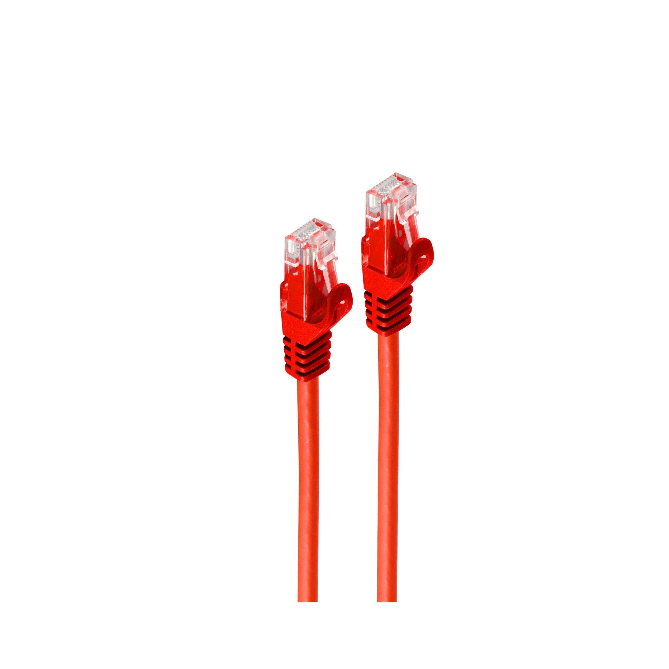 Shiverpeaks Rj45 Cable De Red U Utp Con Cat7 Rohk., Rojo3m