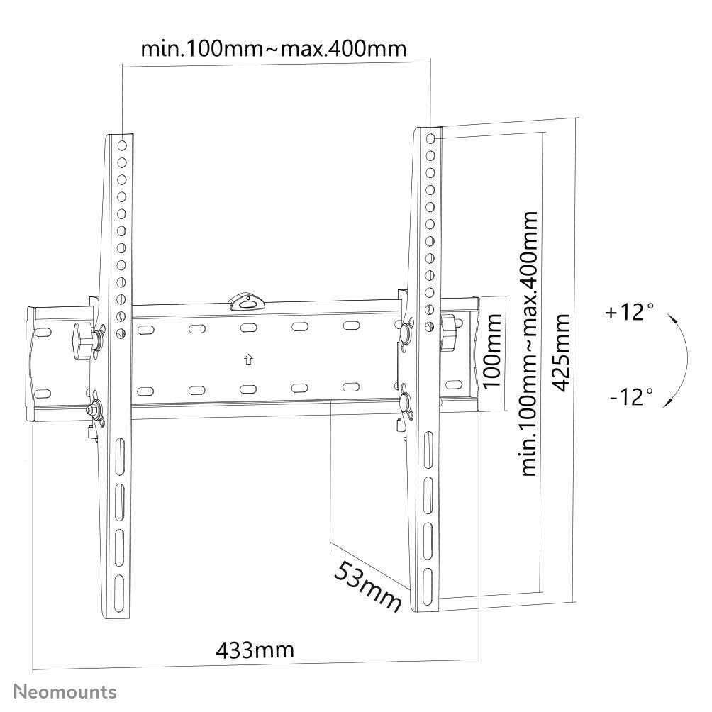 Soporte De Pared Wandhalter 40kg 32"-55''