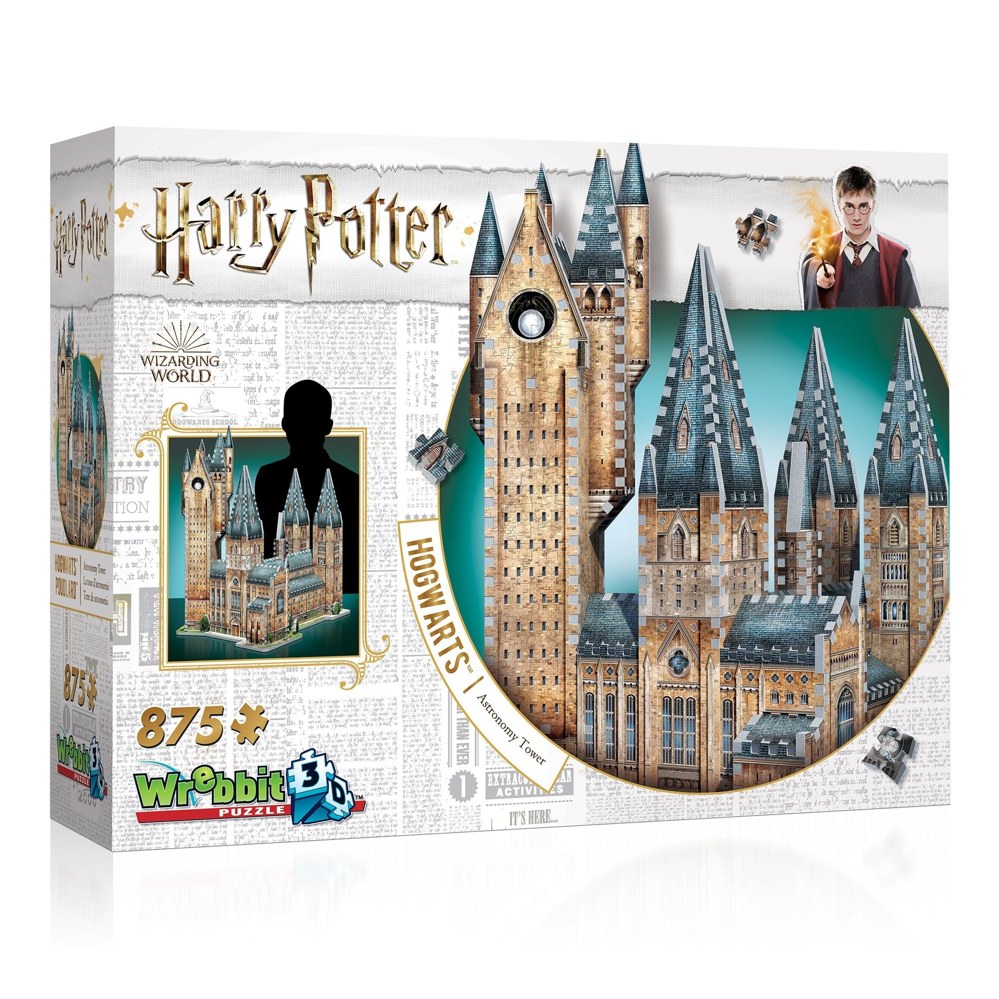 Puzzle 3d 875 Piezas Harry Potter Torre De Astronomía De Hogwarts