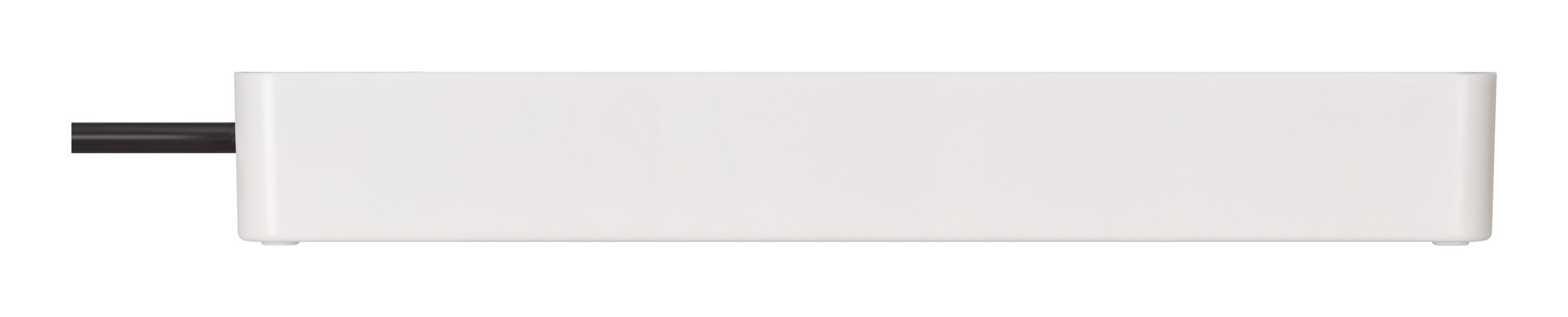 Brennensilla Connect Ecolor Wlan Steckdosenleiste 4-Fach (Blanco/Negro, 1,5 M Cable, Sprachsteuerung, Timer, App) 1153240627