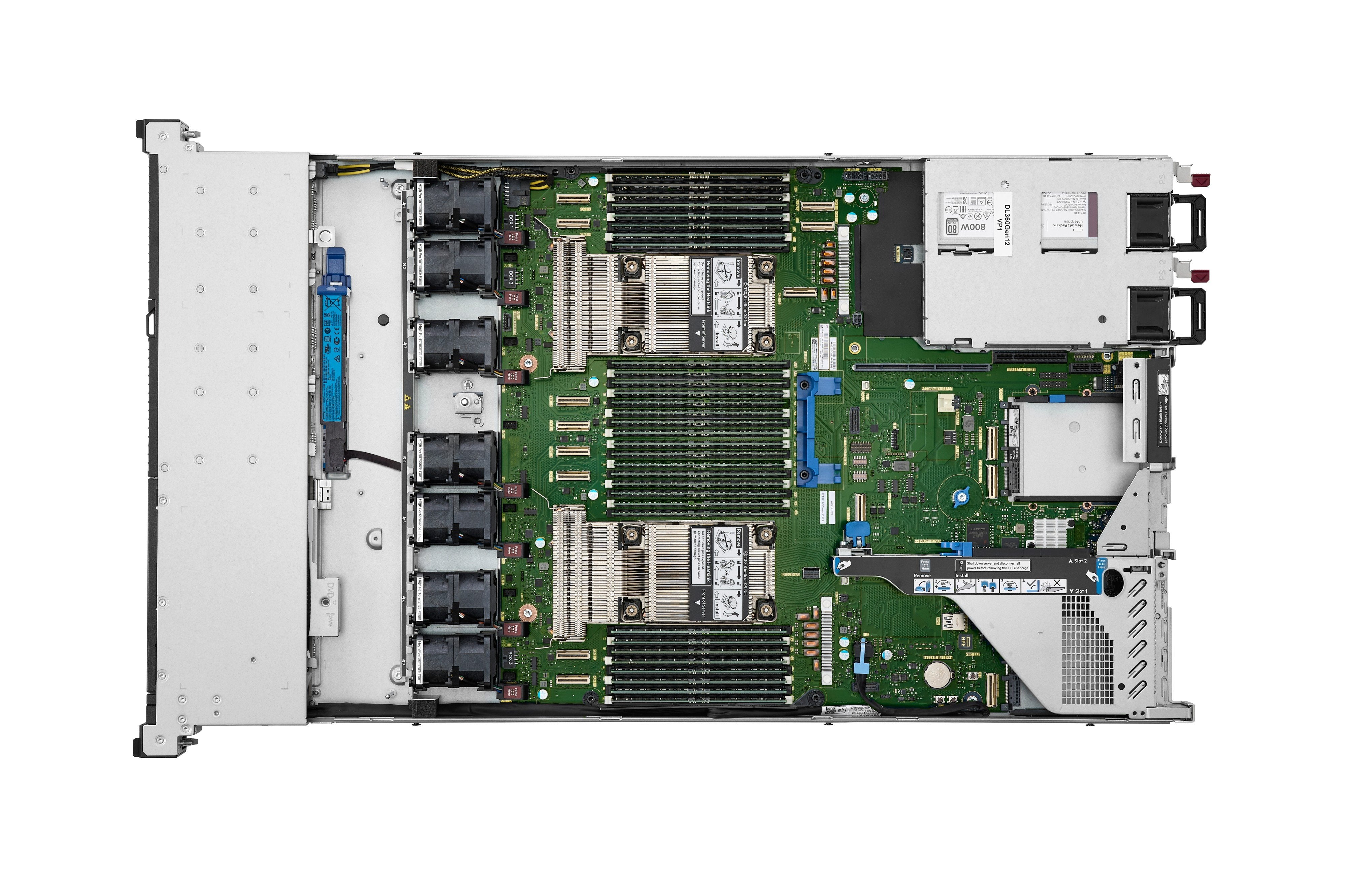 Hpe Proliant Compute Dl360 Gen12 Servidor Se Puede Montar En Bastidor 1u 2 Vías 1 X Xeon 6515p / Hasta 3.8 Ghz Ram 64 Gb Sata/Sas/Nvme Hot-Swap 2.5" Bahía(S) Sin Disco Duro Sin So Monitor: Ninguno