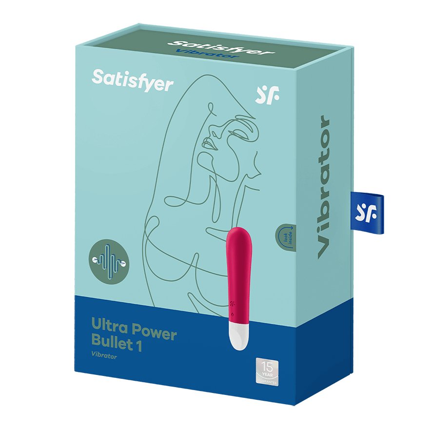 Satisfyer Ultra Power Bullet 1 Bala Vibradora Roja