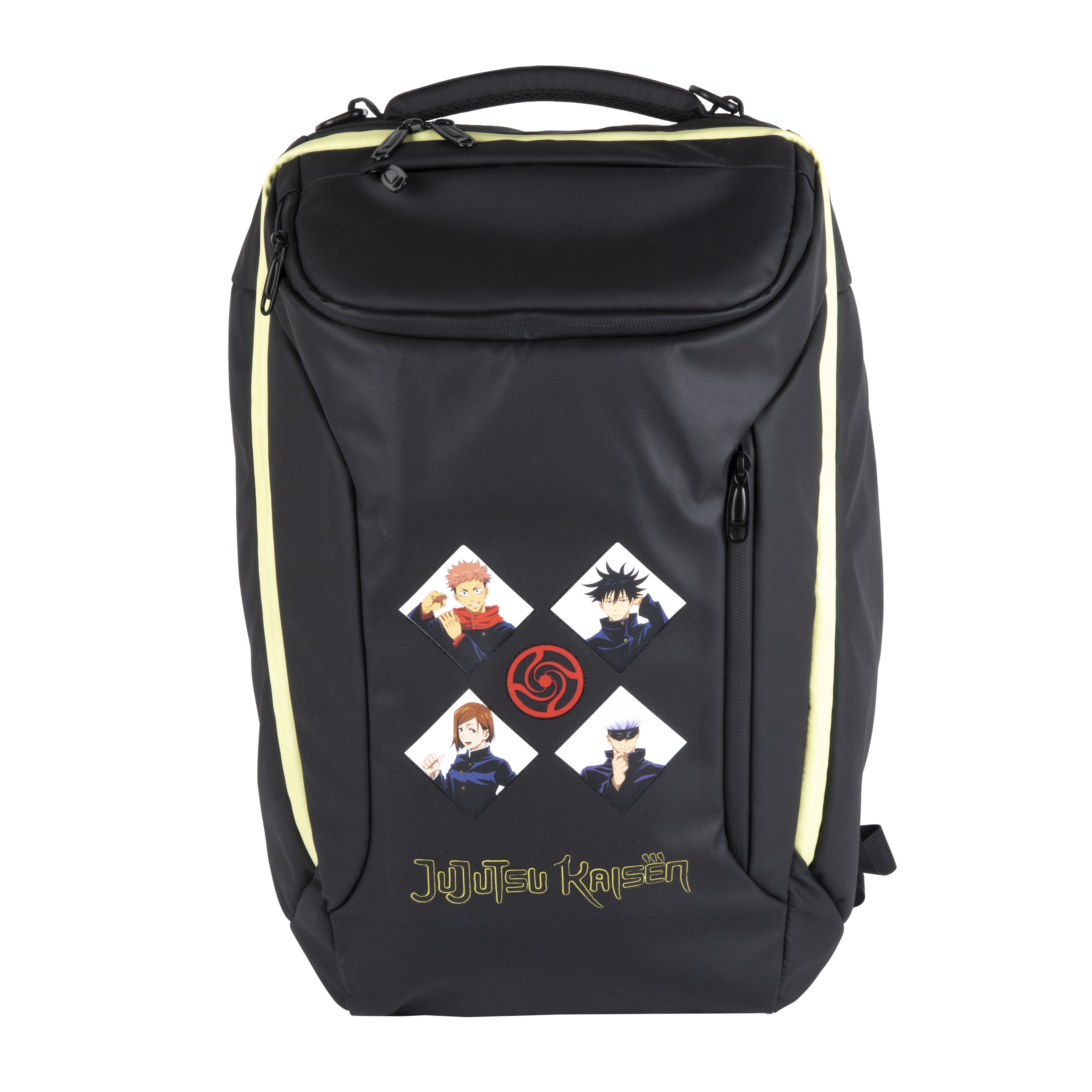 Mochila Gaming Konix Jujutsu Kaisen 17 Backpack 11 Bolsillos Interiores 4 Exteriores  Kx-Juju-Bpk-17