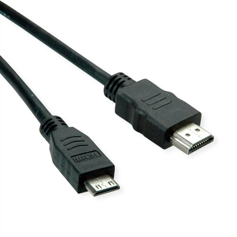 Roline Verde Hdmi High Speed Cable Mit Ethernet, Hdmi St - Mini Hdmi St, 2 M