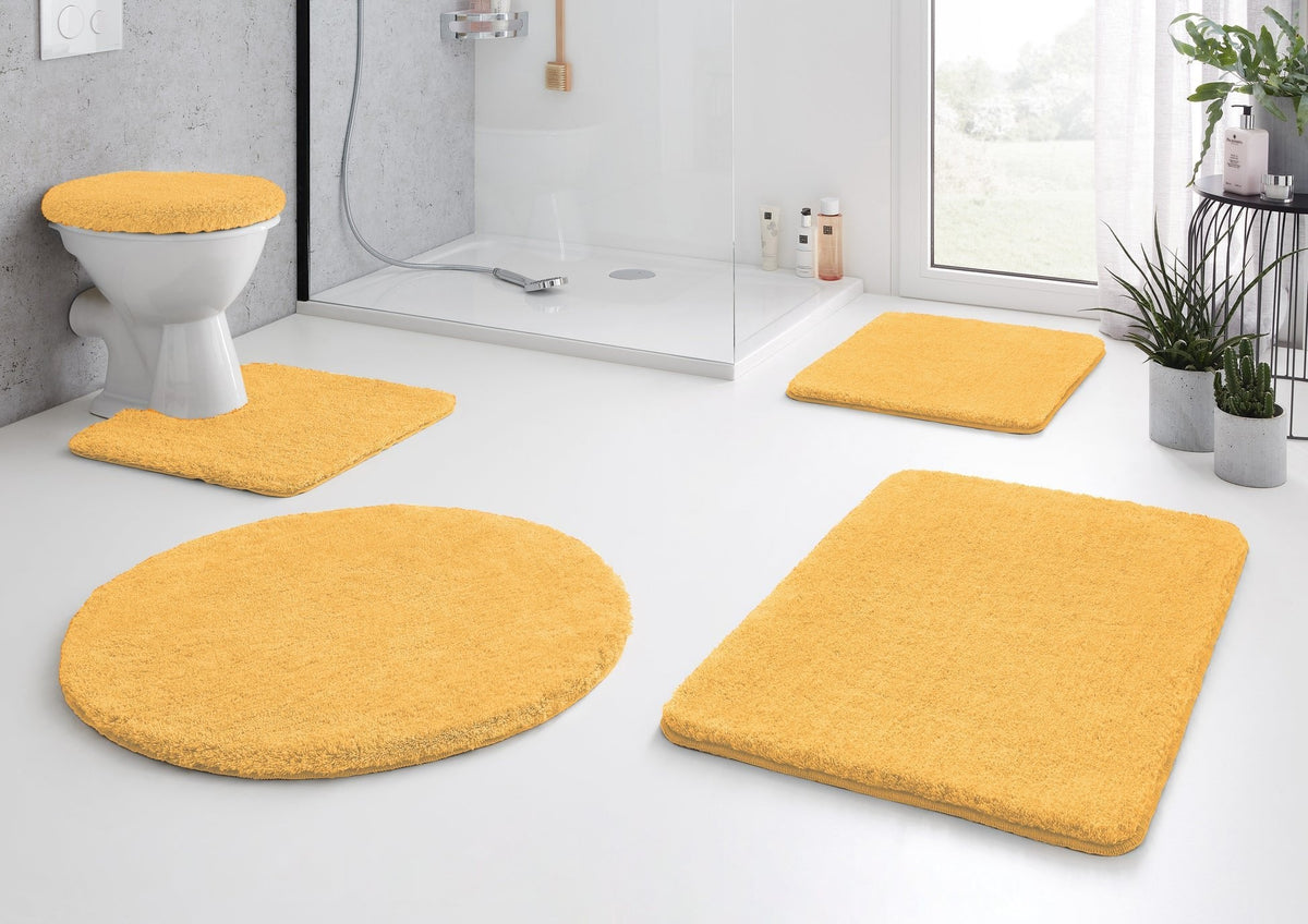 Alfombra  De Baño Relax 60x100 Amarillo Kleine Wolke