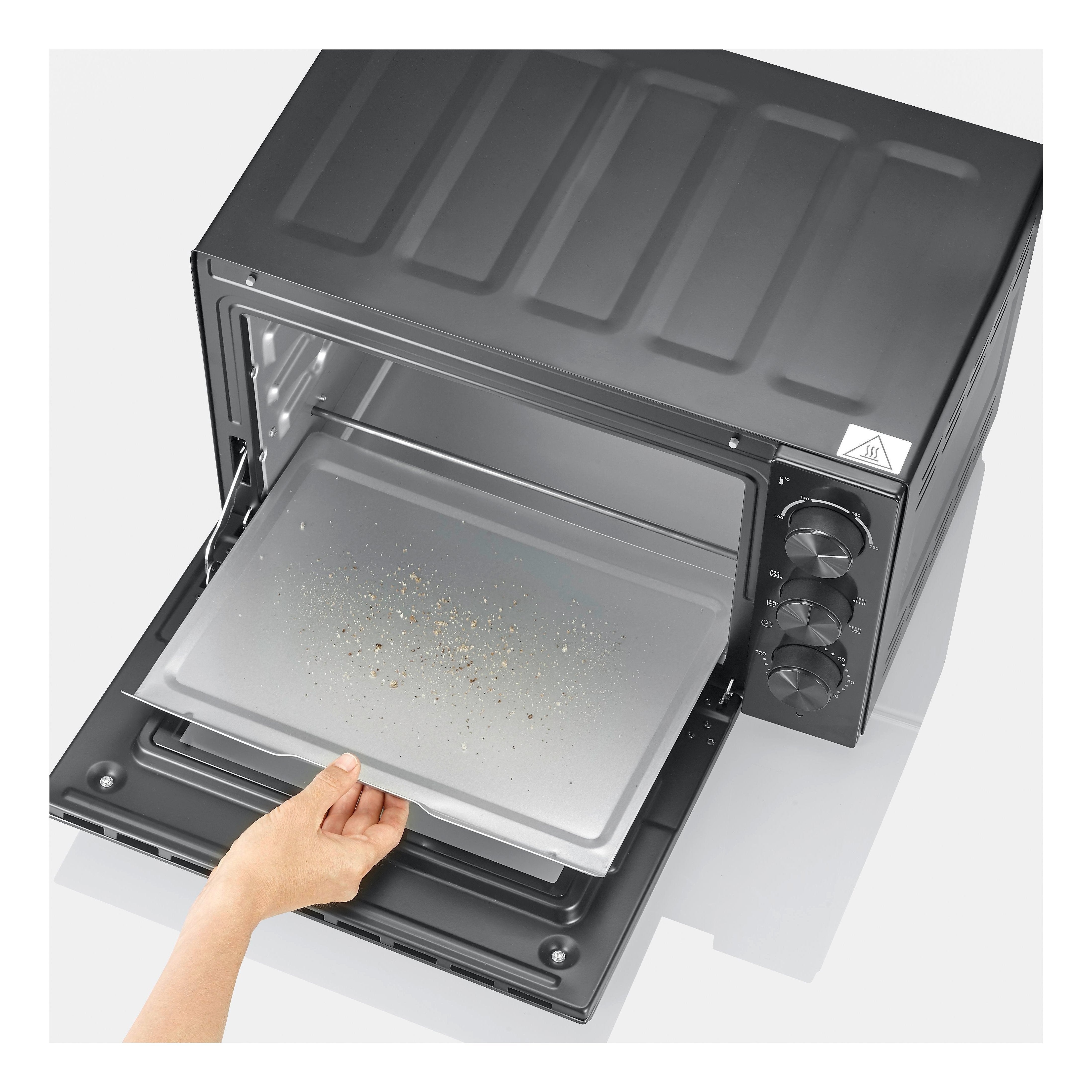 EAN 4008146048746 - Severin TO 2075 horno tostador 30 L 1600 W Negro Parrilla imagen 8