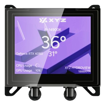 Disipador Ref Liquida Xyz Hydroview 360 Black