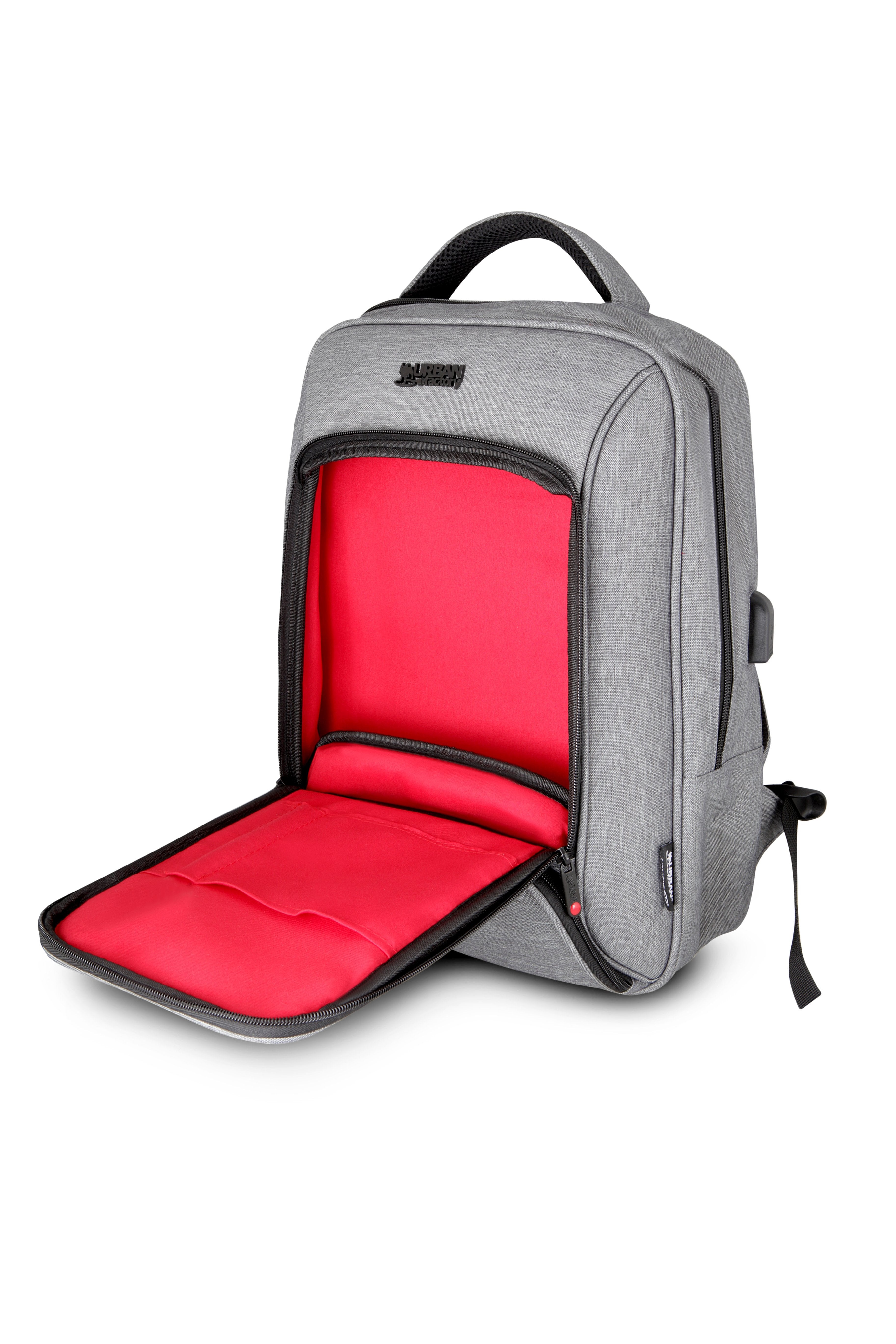 Urban Factory Mixee Mochila Gris Para Portátil Hasta 15.6"