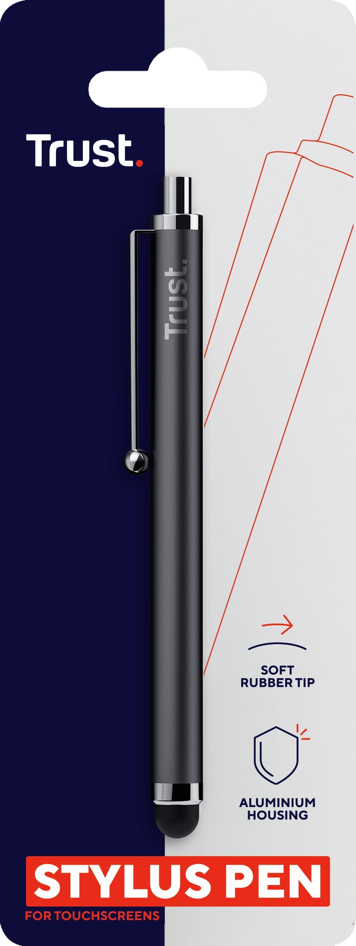 Trust Puntero Para Tabletsâ Y Smartphones Stylus Negro 17741