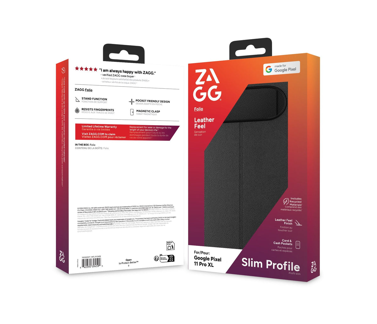 Zagg Folio Google Pixel 11 Pro Xl