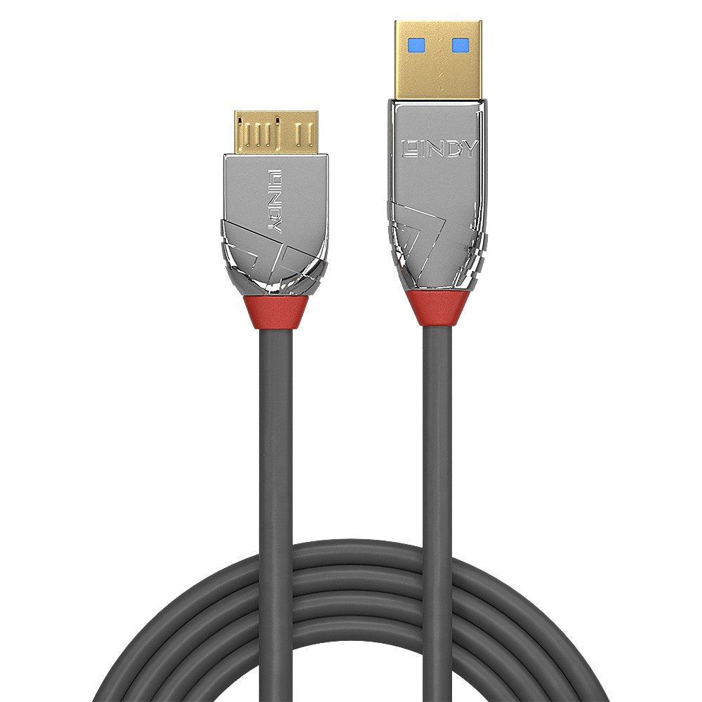 Lindy Usb 3.0 Cable Typ A/Micro-B Cromo Line M/M 2m