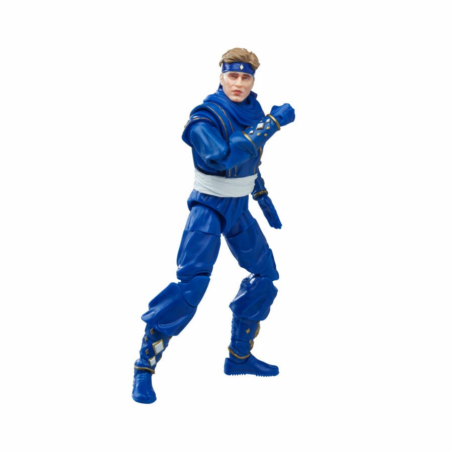 Figura Ninja Blue Ranger Power Rangers Lightning Collection 15cm