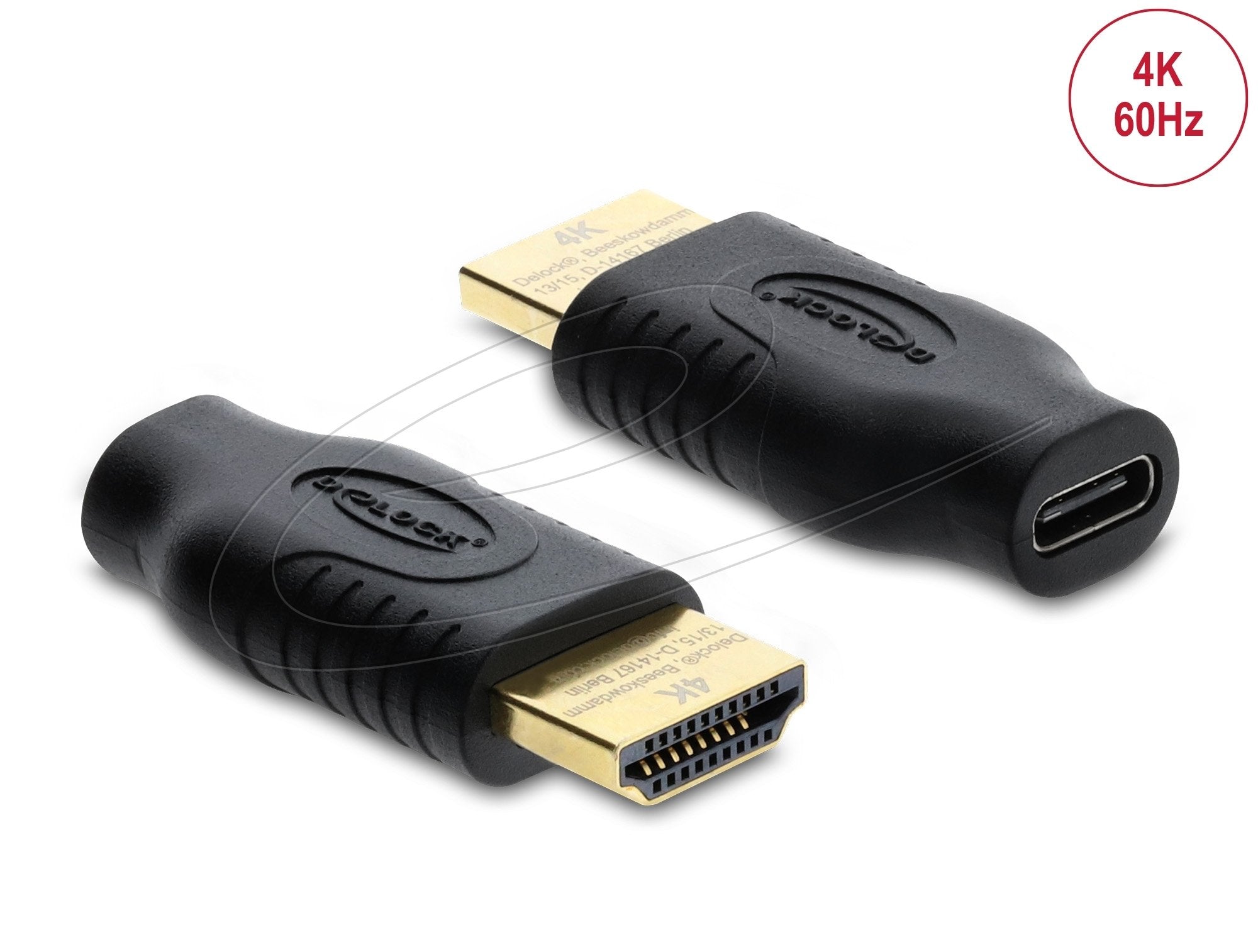 Delock Usb Type-C Zu Hdmi Adapter (Dp Alt Mode) 4k 60 Hz Mit Hdr Und Hdcp