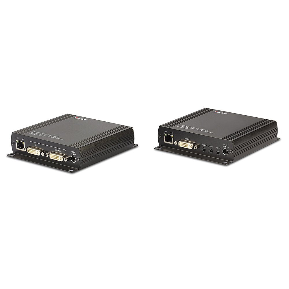 Lindy 140m Cat.6 Dvi-D, Usb, Audio & Rs232 Kvm Extender