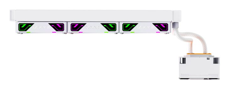 EAN 6978262010508 - XYZ HYDROVIEW AIO 360 Procesador Kit de refrigeración líquida 12 cm Blanco 1 pieza(s) imagen 6