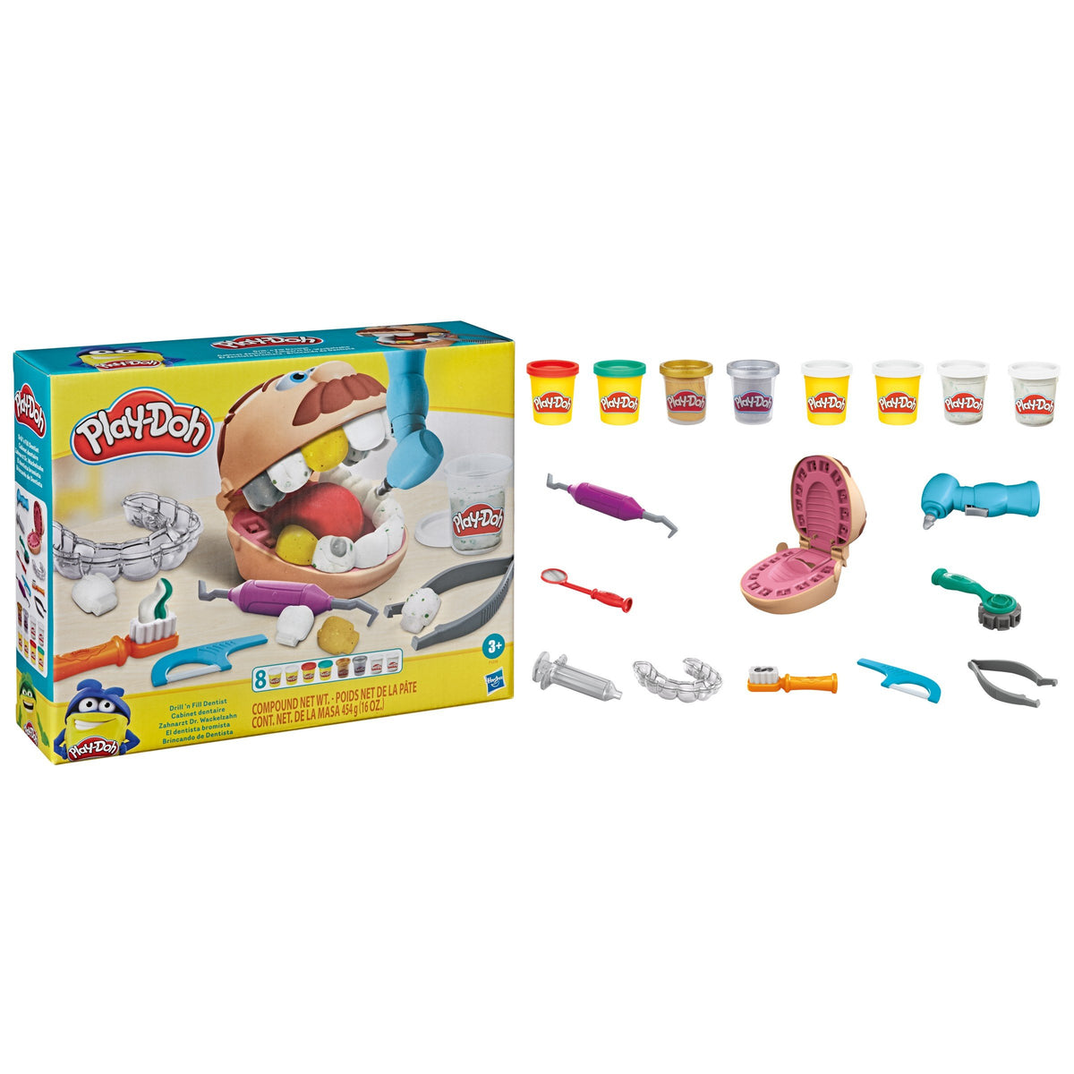 EAN 5010993791835 - Play-Doh Cabinet dentaire imagen 4