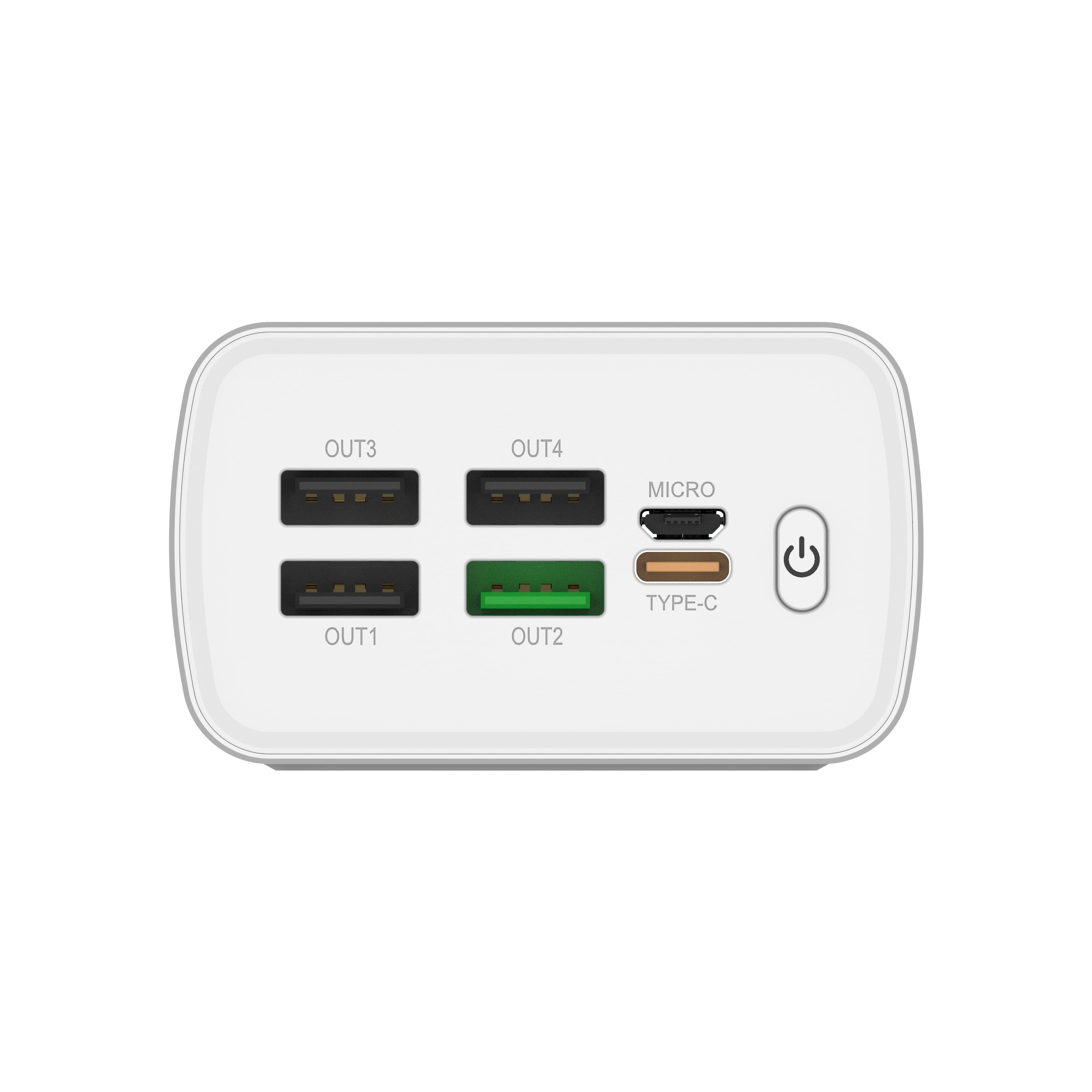EAN 8436588883353 - Leotec LEPOW30W22W batería externa Polímero de litio 30000 mAh Blanco imagen 12