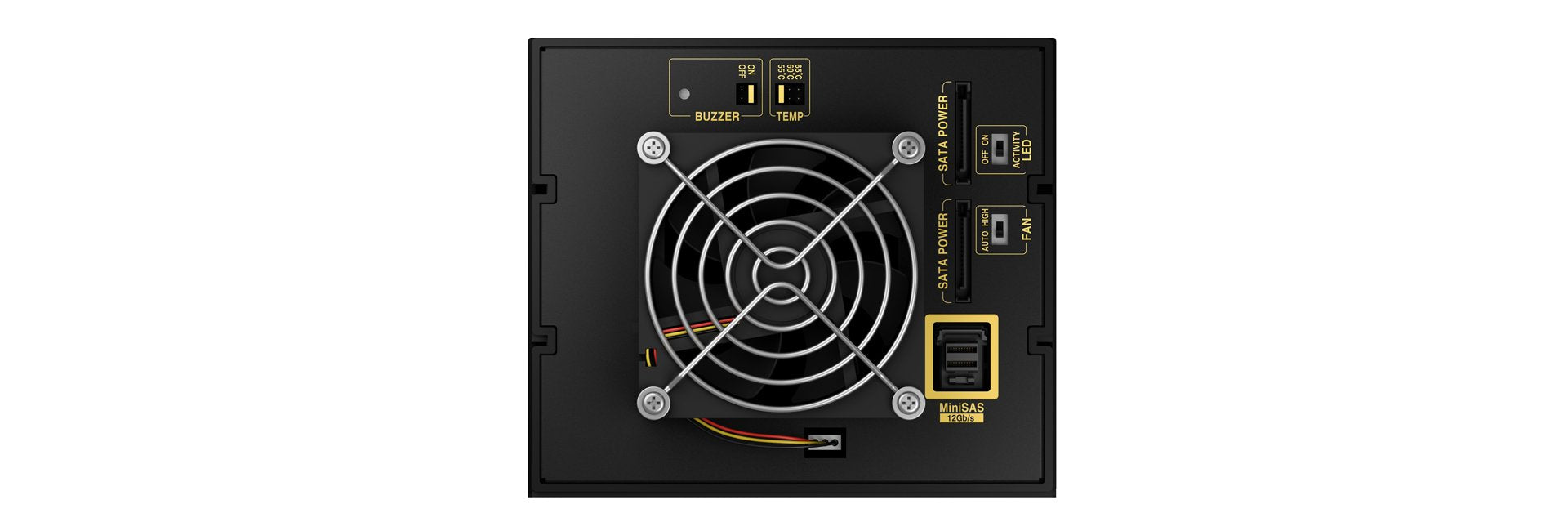 EAN 4250078169529 - ICY BOX IB-564SAS-12G unidad de disco multiple Negro imagen 5