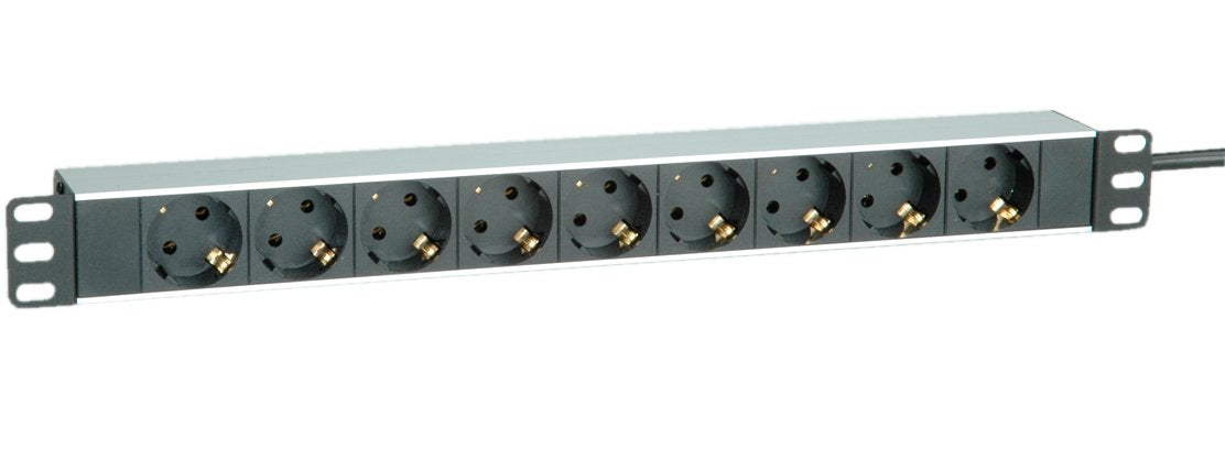 Power Distribution Unit (Pdu)  9 Ac Outlet(S) Black, White
