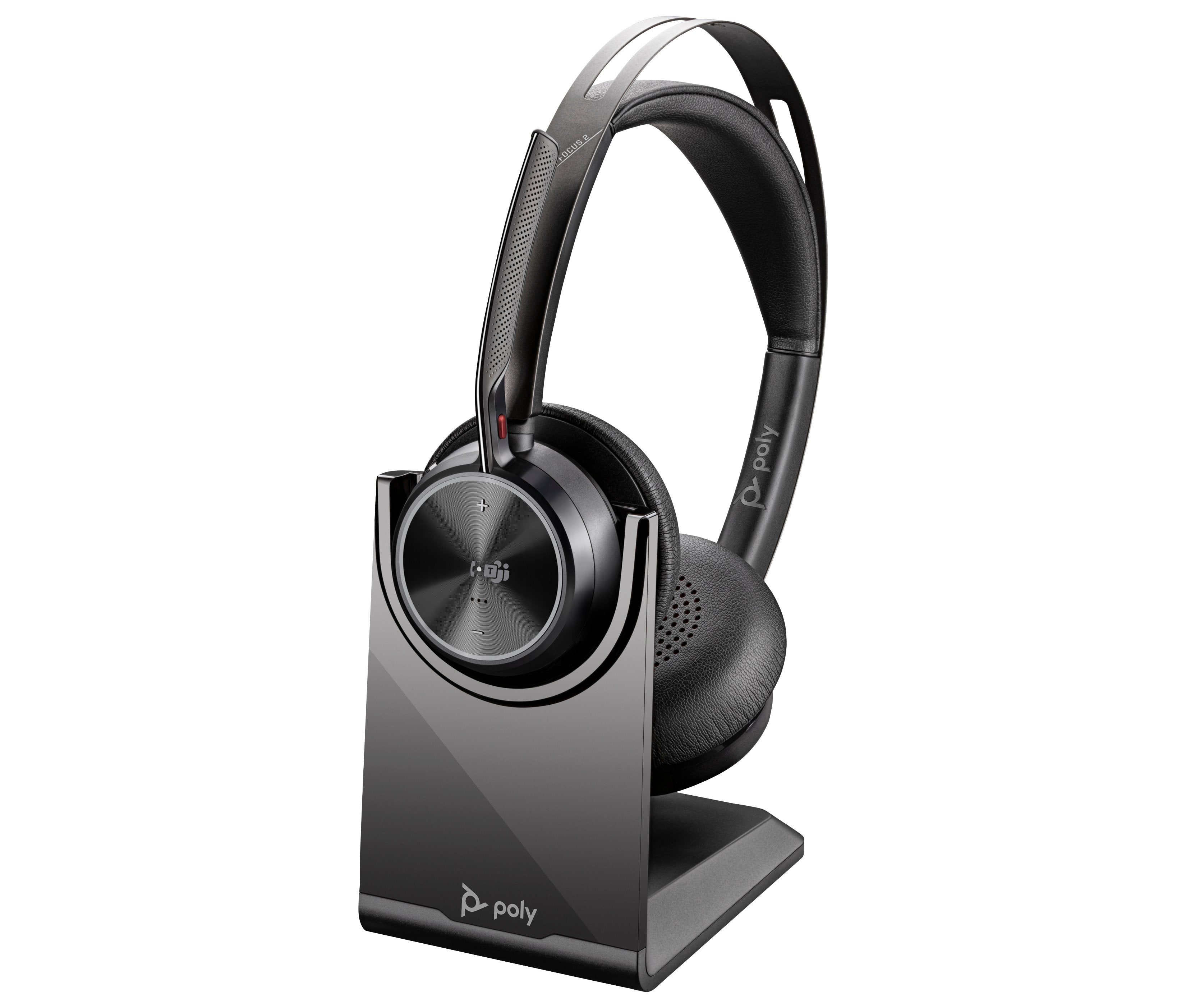 EAN 0198122157242 - Poly Voyager Focus 2 Microsoft Teams Certified USB-C-C Headset +USB-C/A Adapter +Charging Stand Inalámbri imagen 2