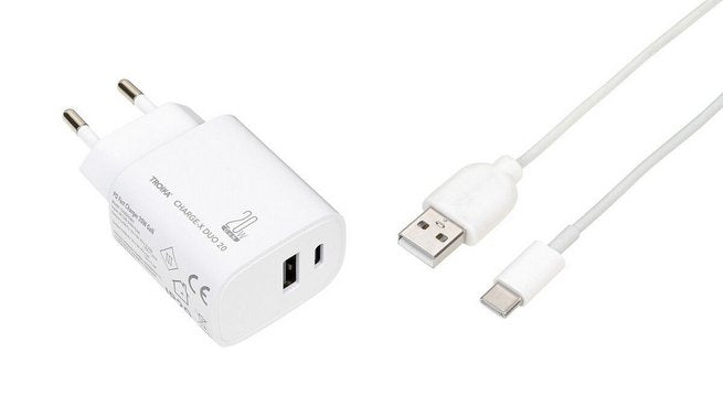 EAN 4024023038099 - TROIKA CHA20/WH cargador de dispositivo móvil Smartphone, Tableta Blanco Corriente alterna Carga rápida I imagen 4