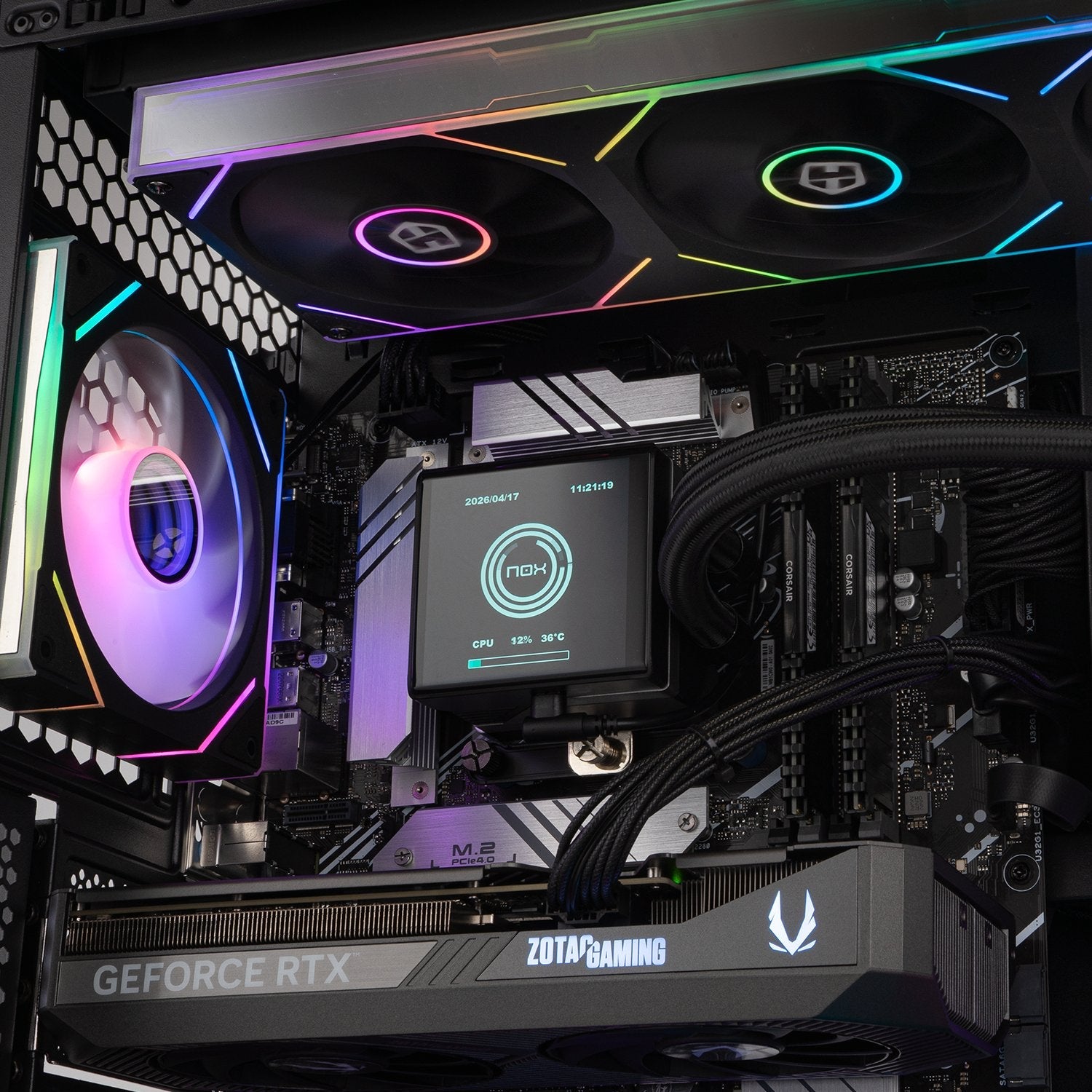 Caja Gaming Semitorre Nox Hummer Anvil