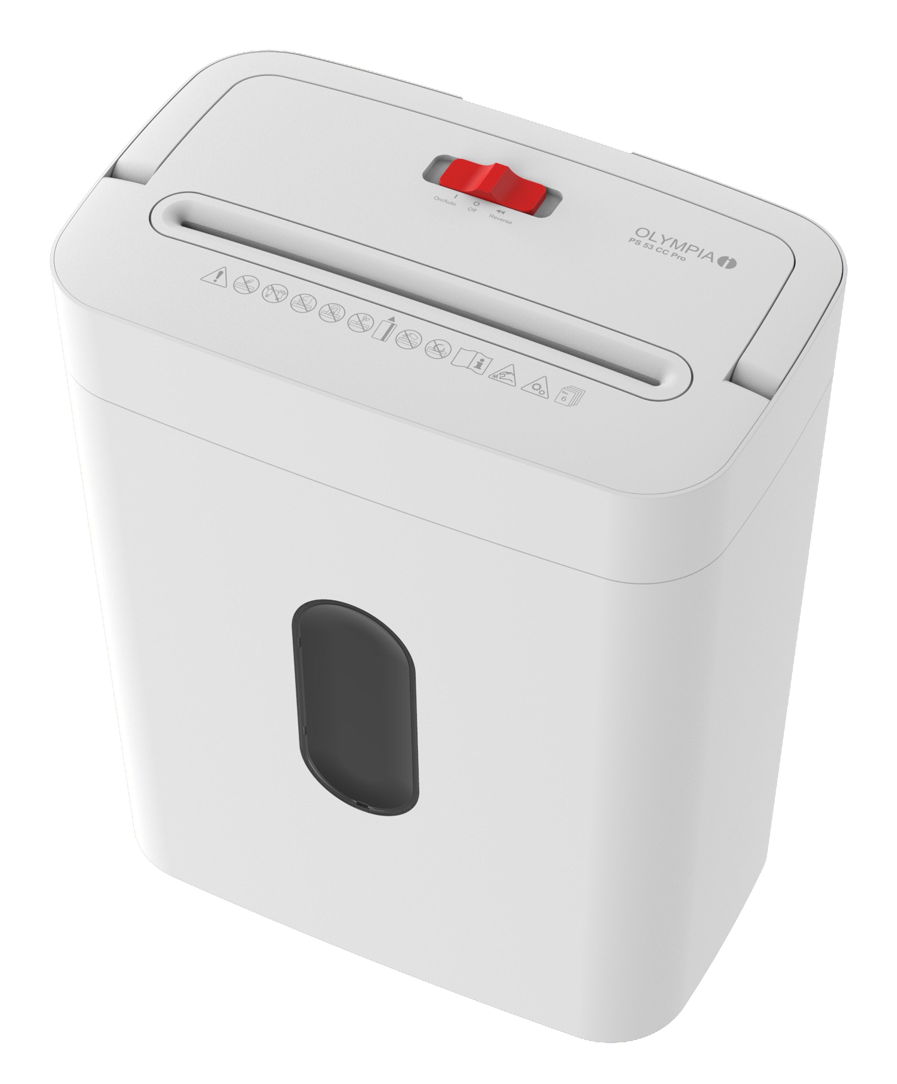 Olympia Ps 53 Cc Pro Triturador De Papel Corte Cruzado 68 Db Blanco