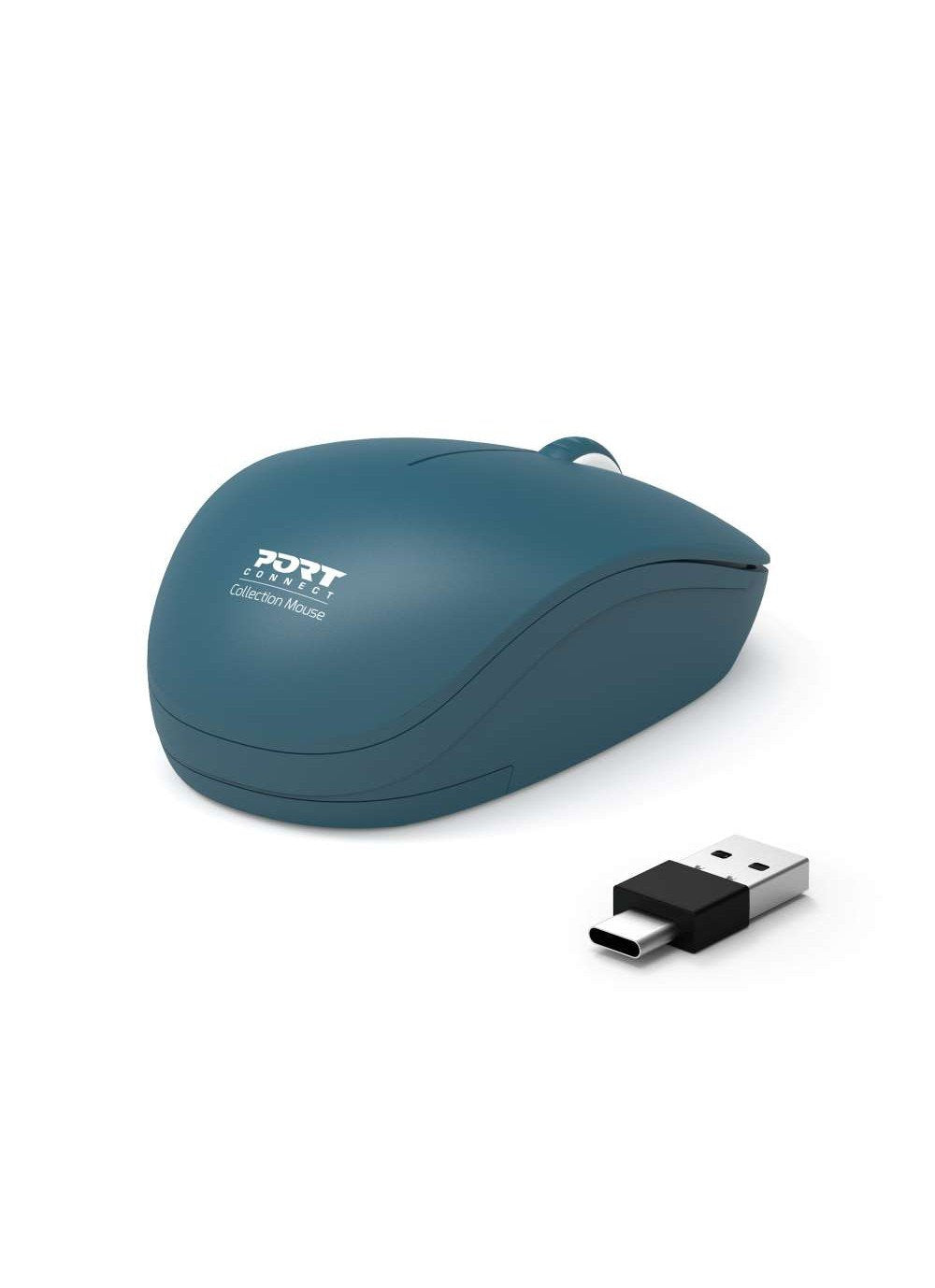Ratón Port Designs 900545 Ambidextro Rf Inalámbrico Óptico 1600 Dpi