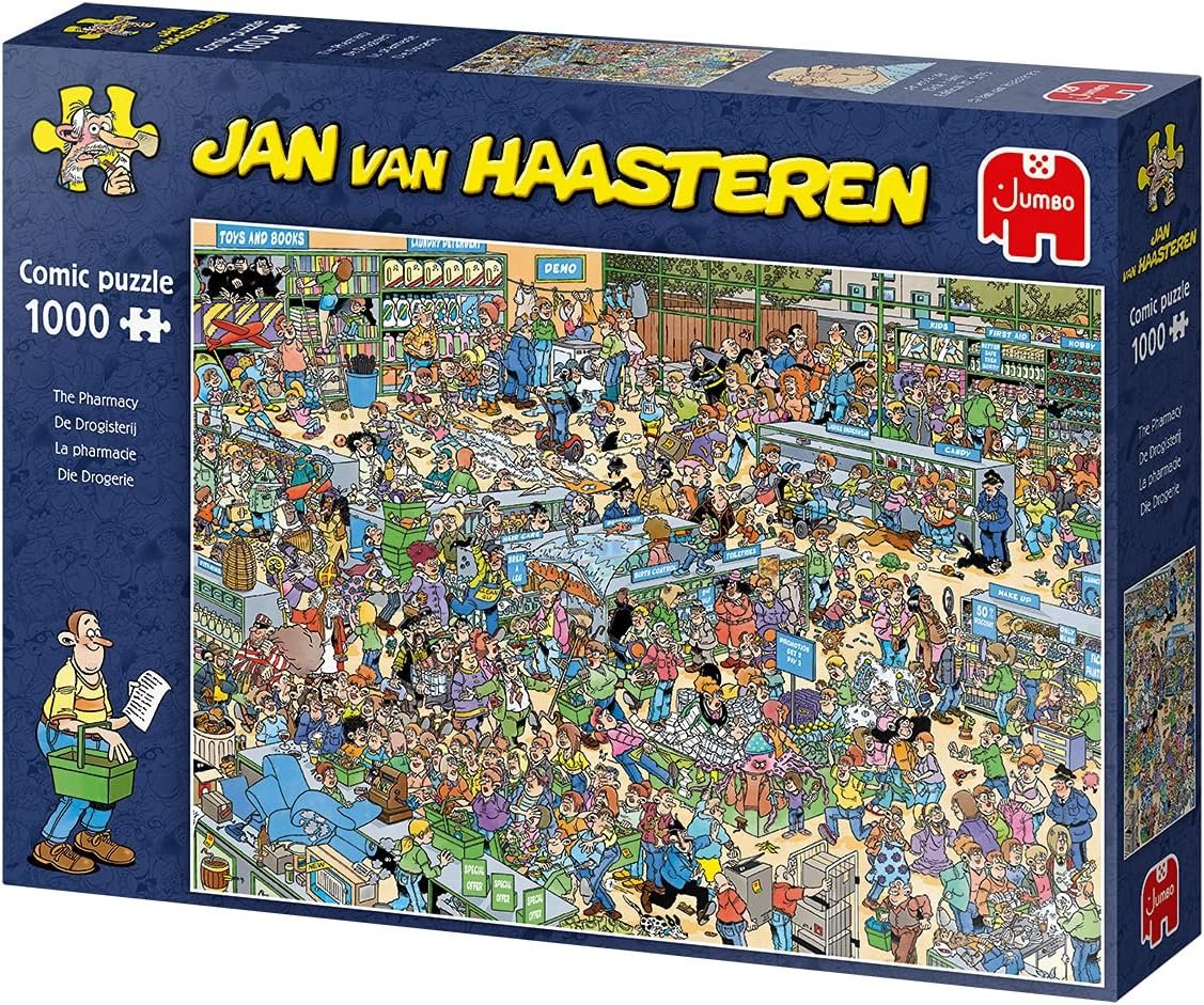 Jan Van Haasteren The Pharmacy Puzzle 1000 Pieza(S) Cómics