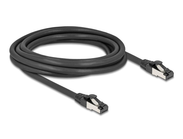 Cable Delock Rj45 De Red Cat.8.1 S/Ftp 3 M Bis 40 Gbps Negro