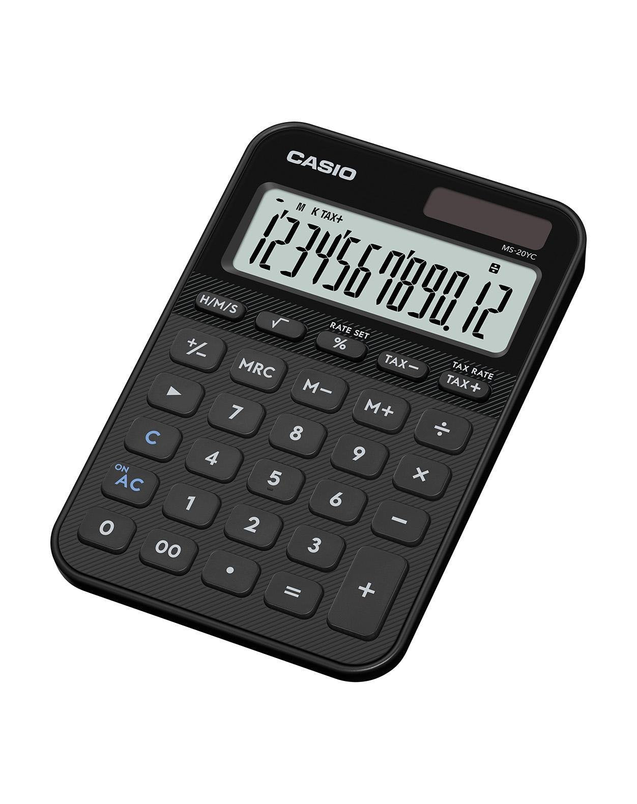 EAN 4549526621253 - Casio MS-20YC calculadora Escritorio Calculadora básica Negro imagen 2